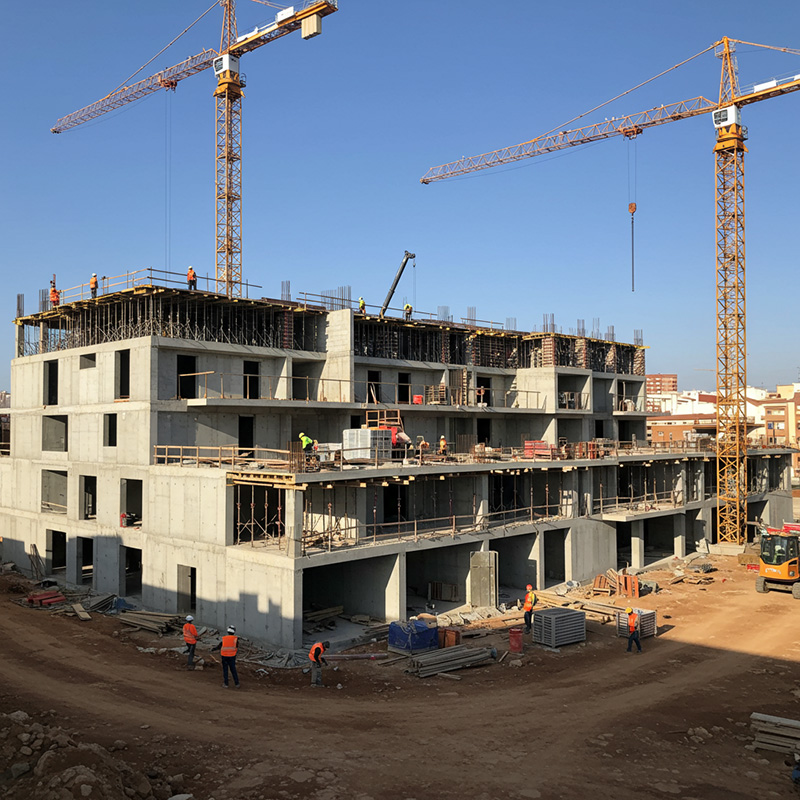 servicios de construcción en Badajoz, pisos nueva construcción Badajoz, construcción de chalets en Badajoz