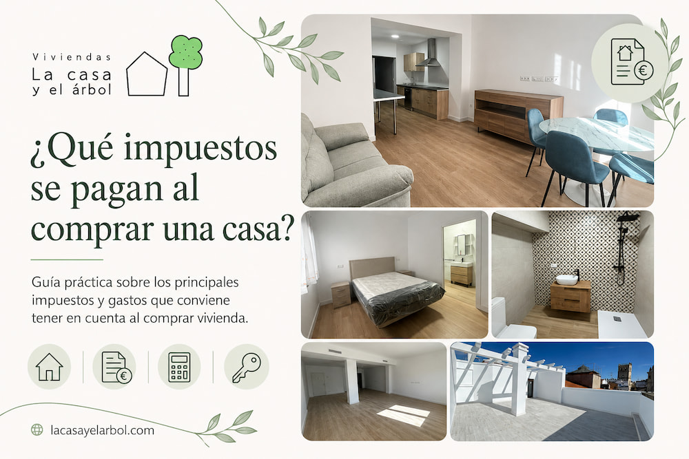 ¿Qué impuestos se pagan al comprar una casa?